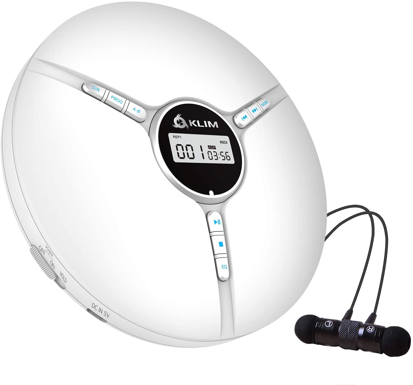 KLIM Discman White CD-Player