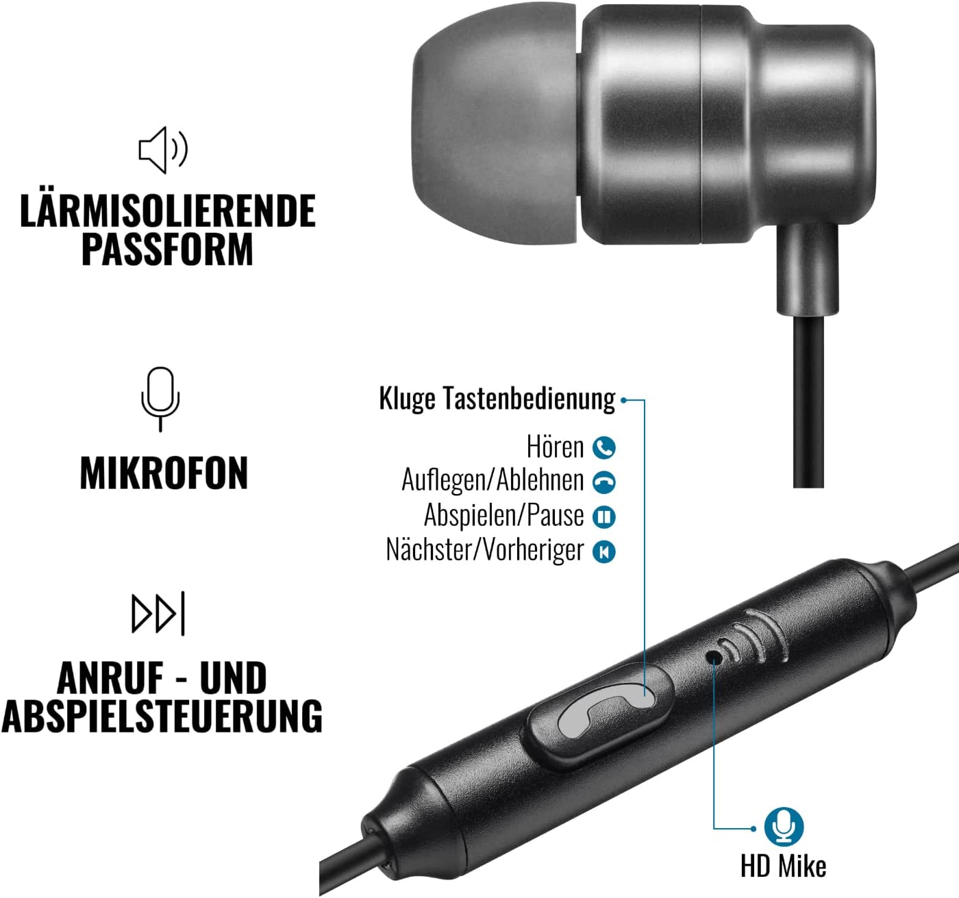 UliX Rider In Ear Kopfhörer