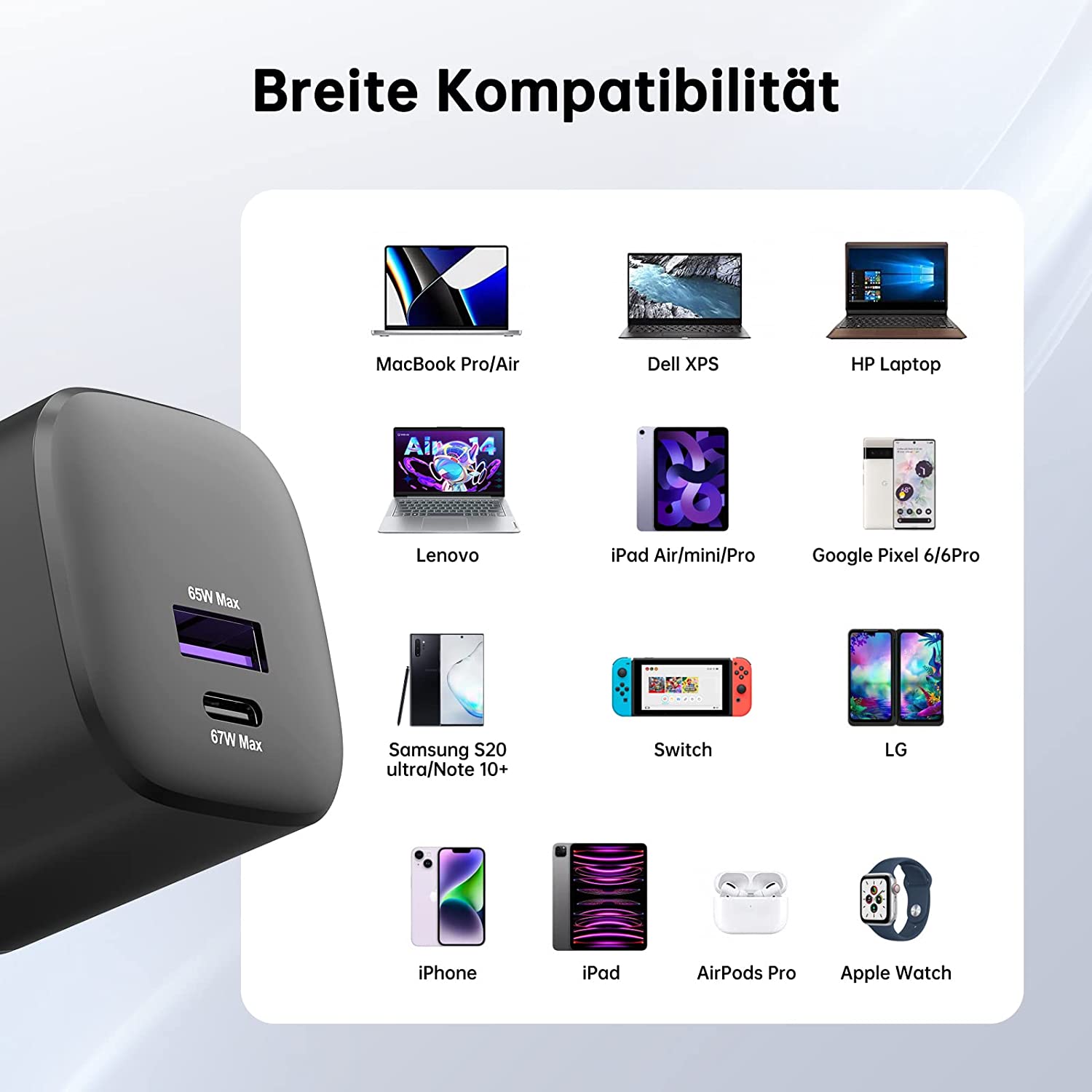 NOVOO 67W USB-C Ladegerät