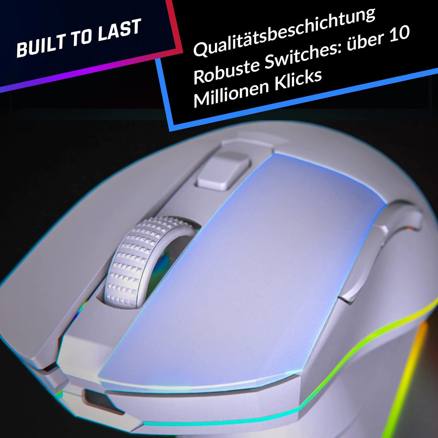 KLIM Blaze Pro Wiederaufladbare kabellose Maus