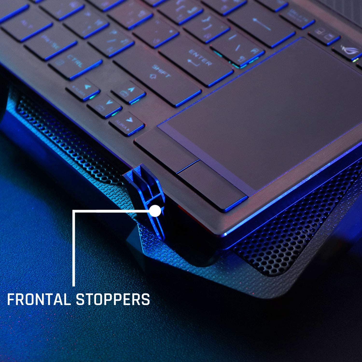 KLIM Wind Cyan Laptop Kühler