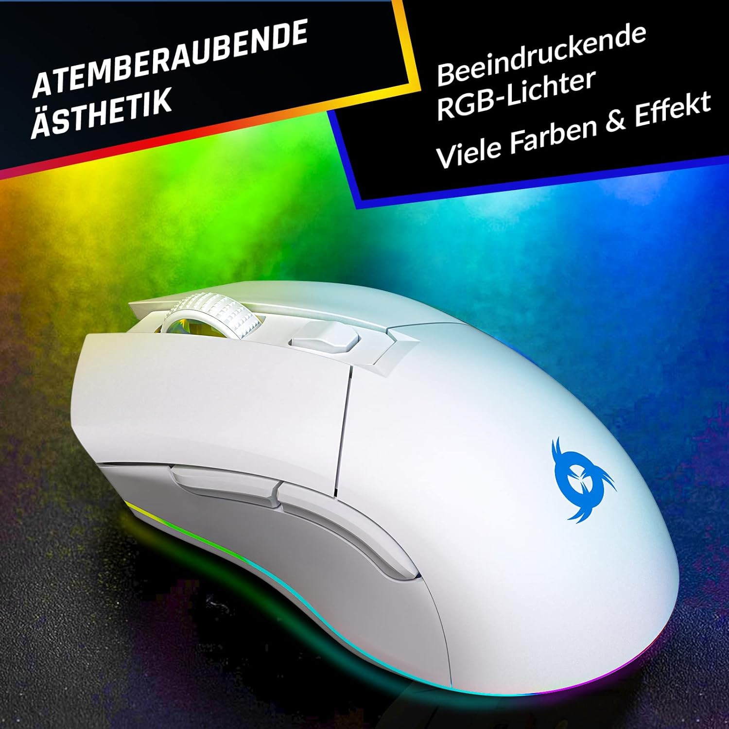 KLIM Blaze Pro Wiederaufladbare kabellose Maus