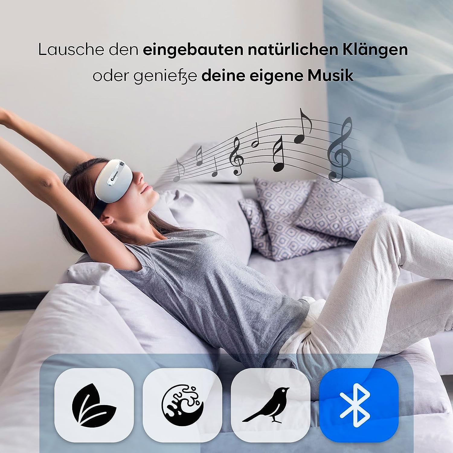 Adamson A70 Augenmassagegerät weiß