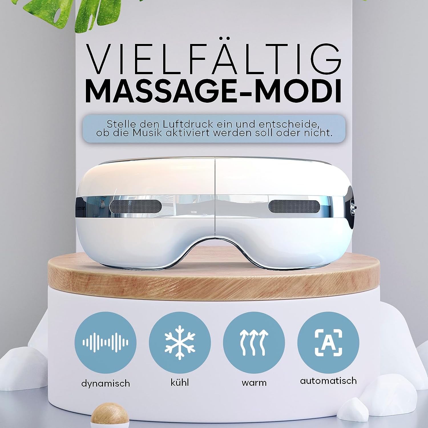 Adamson A70 Augenmassagegerät weiß