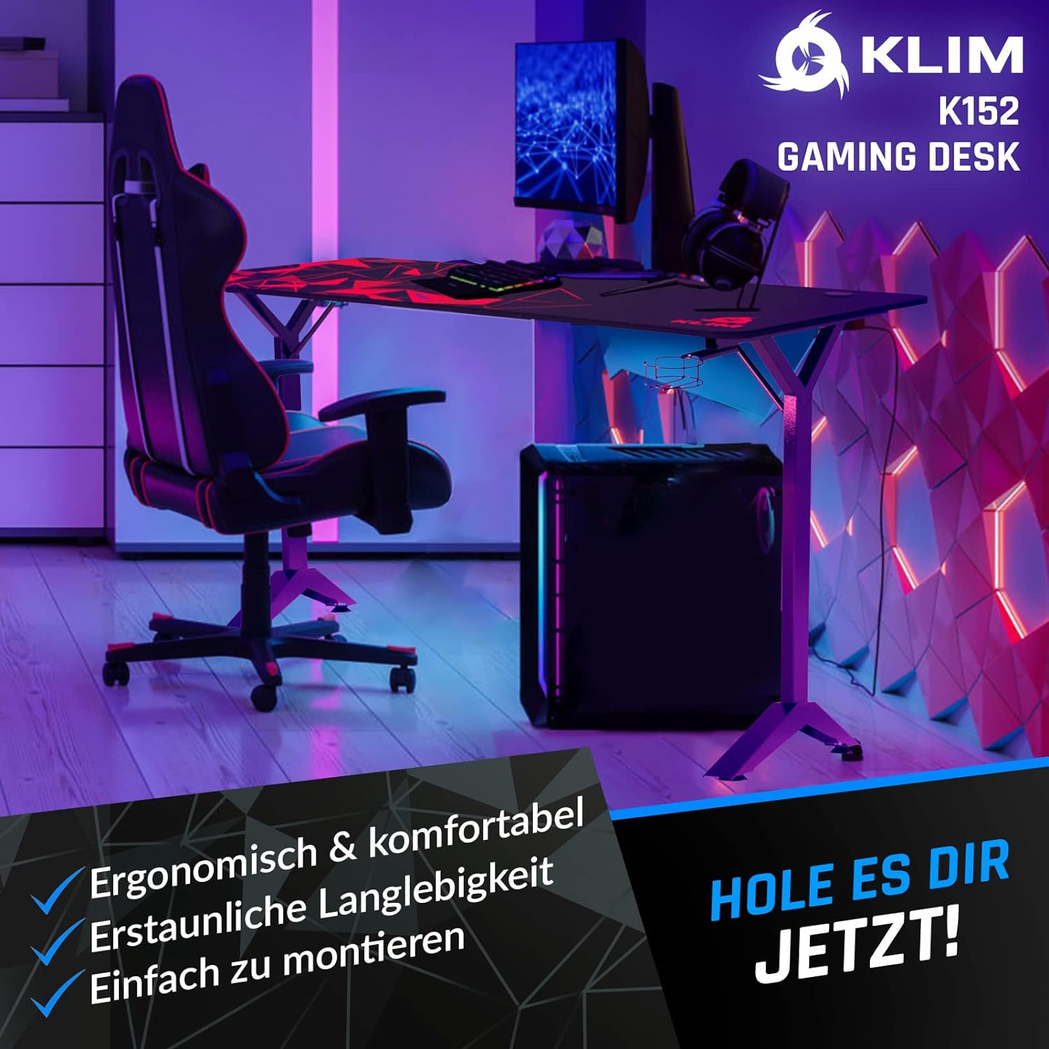 KLIM K152 Gaming Tisch