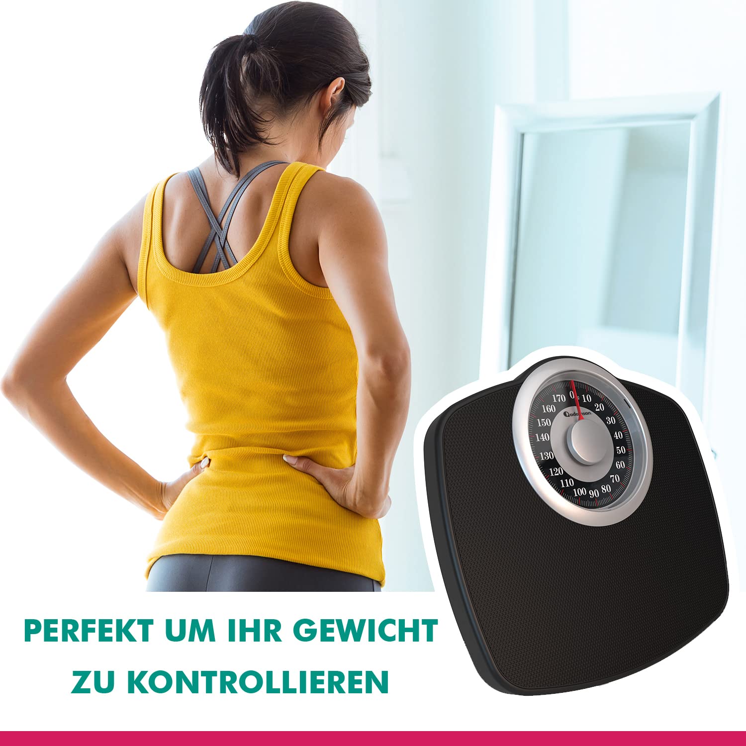 Adamson A25 Analogwaage schwarz