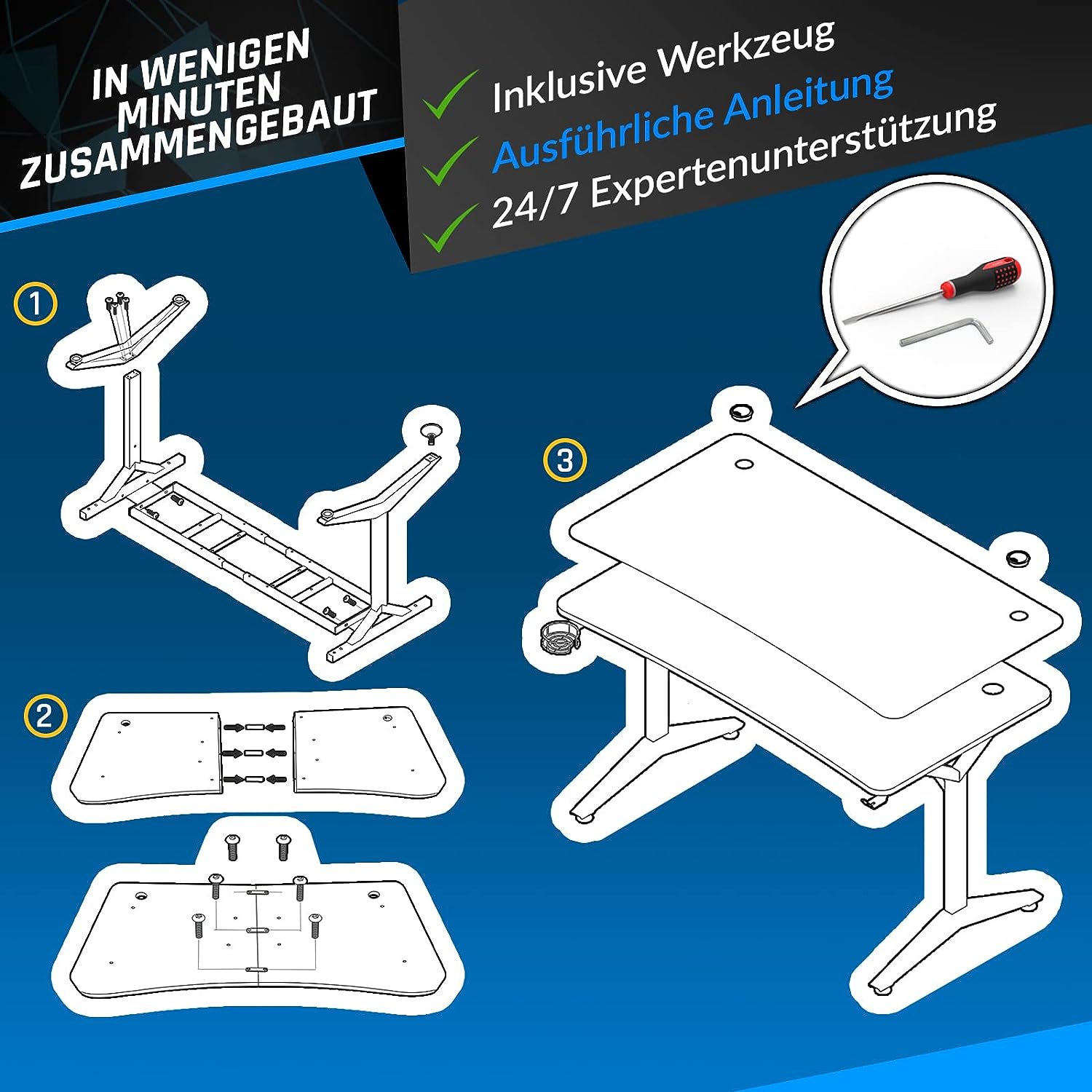 KLIM K152 Gaming Tisch