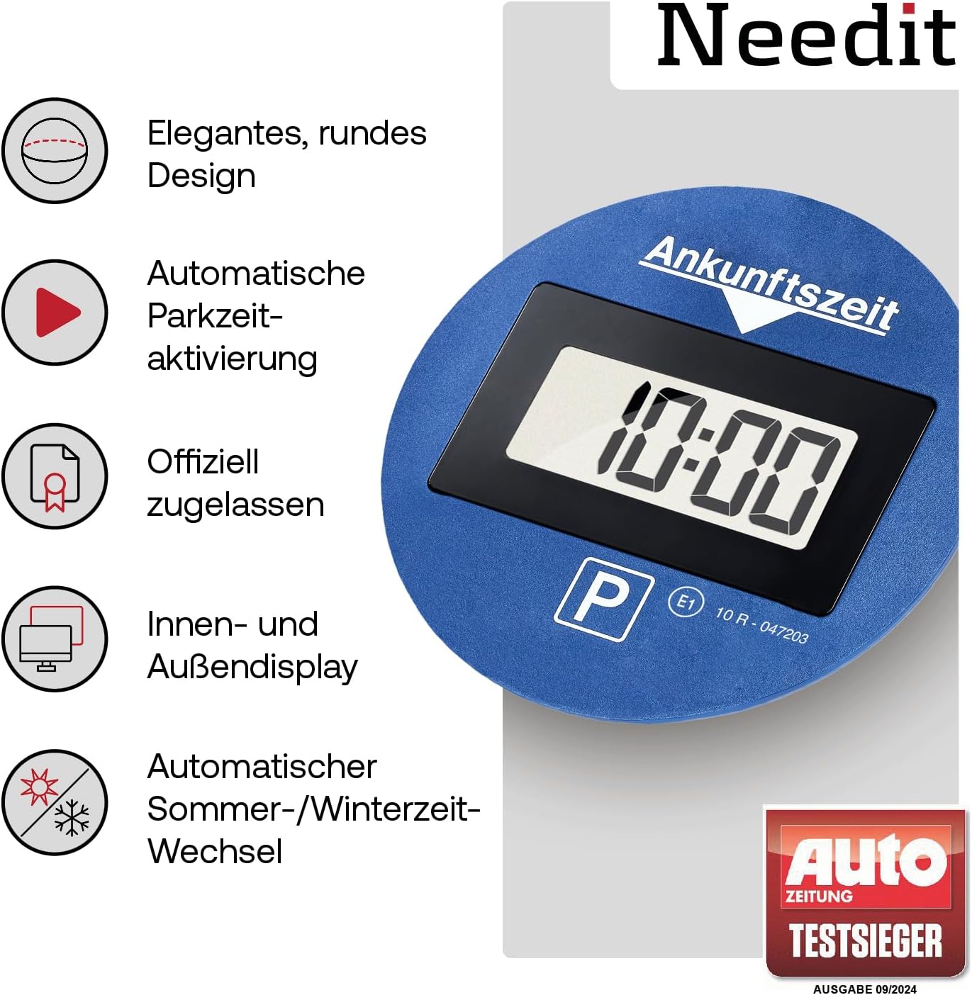 Needit Park Lite One elektronische Parkscheibe