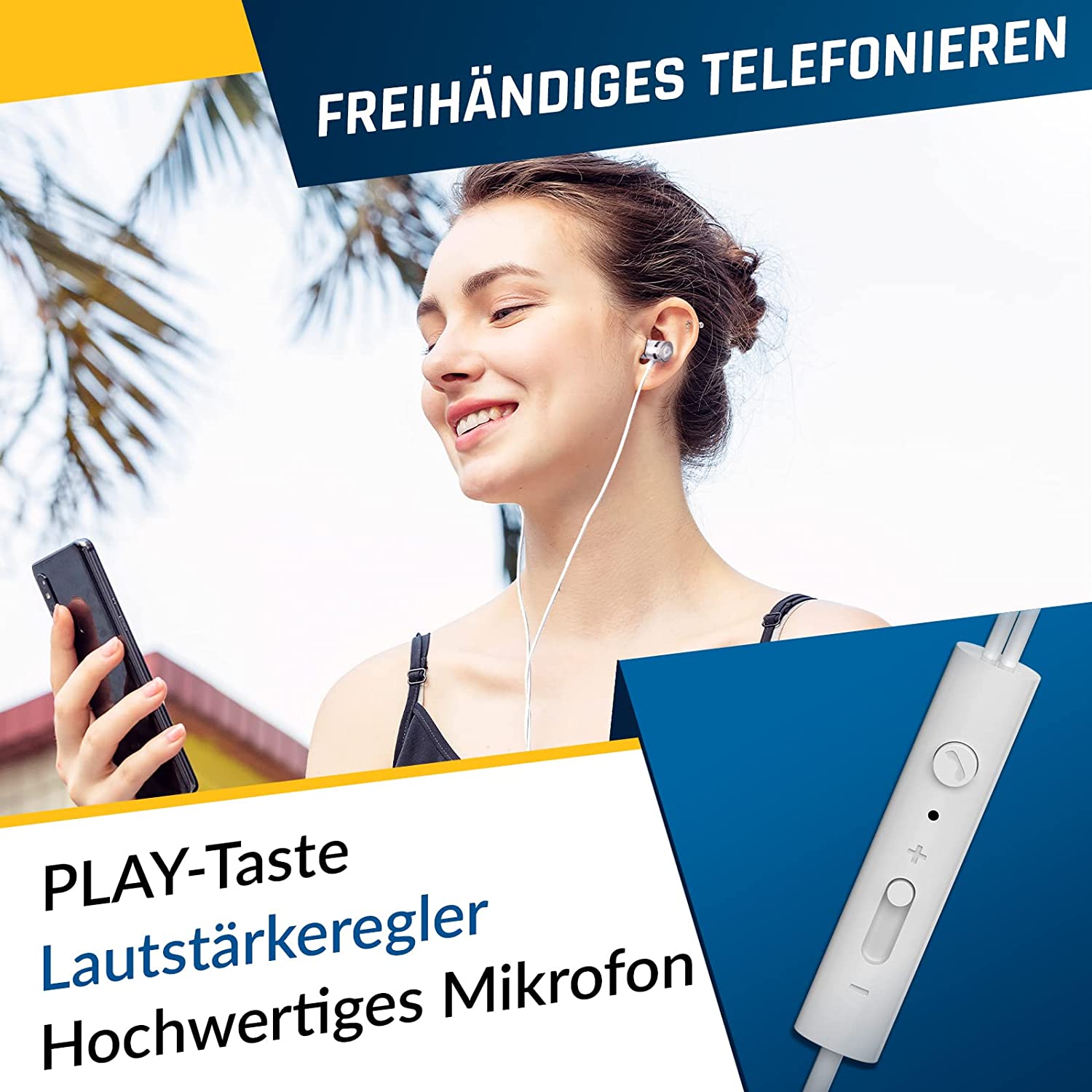 KLIM Fusion Kopfhörer weiß