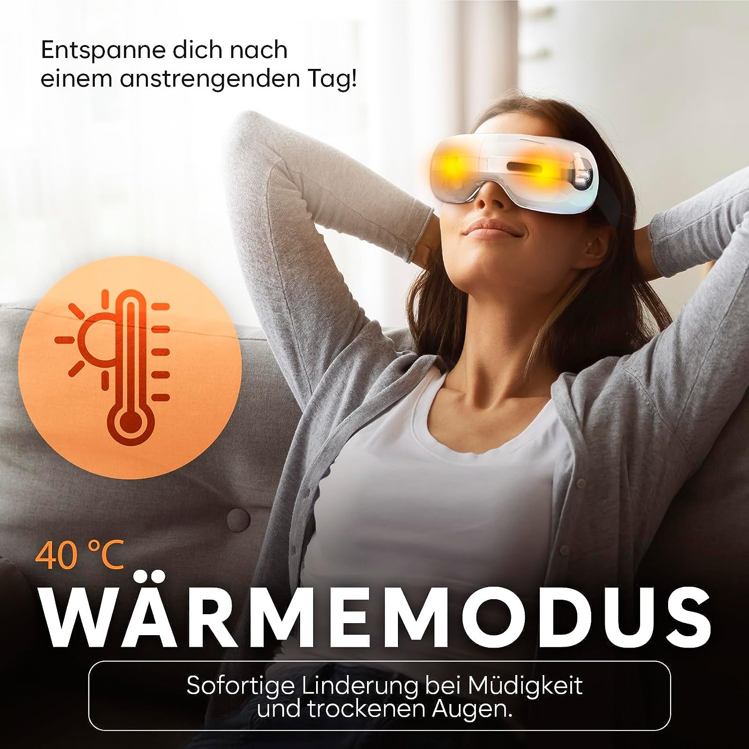 Adamson A70 Augenmassagegerät weiß