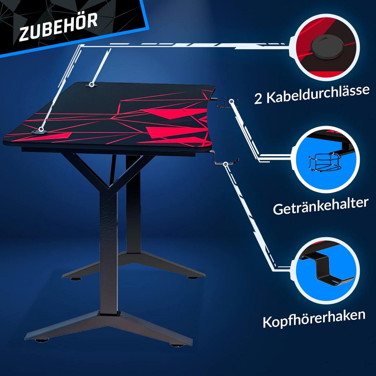 KLIM K152 Gaming Tisch