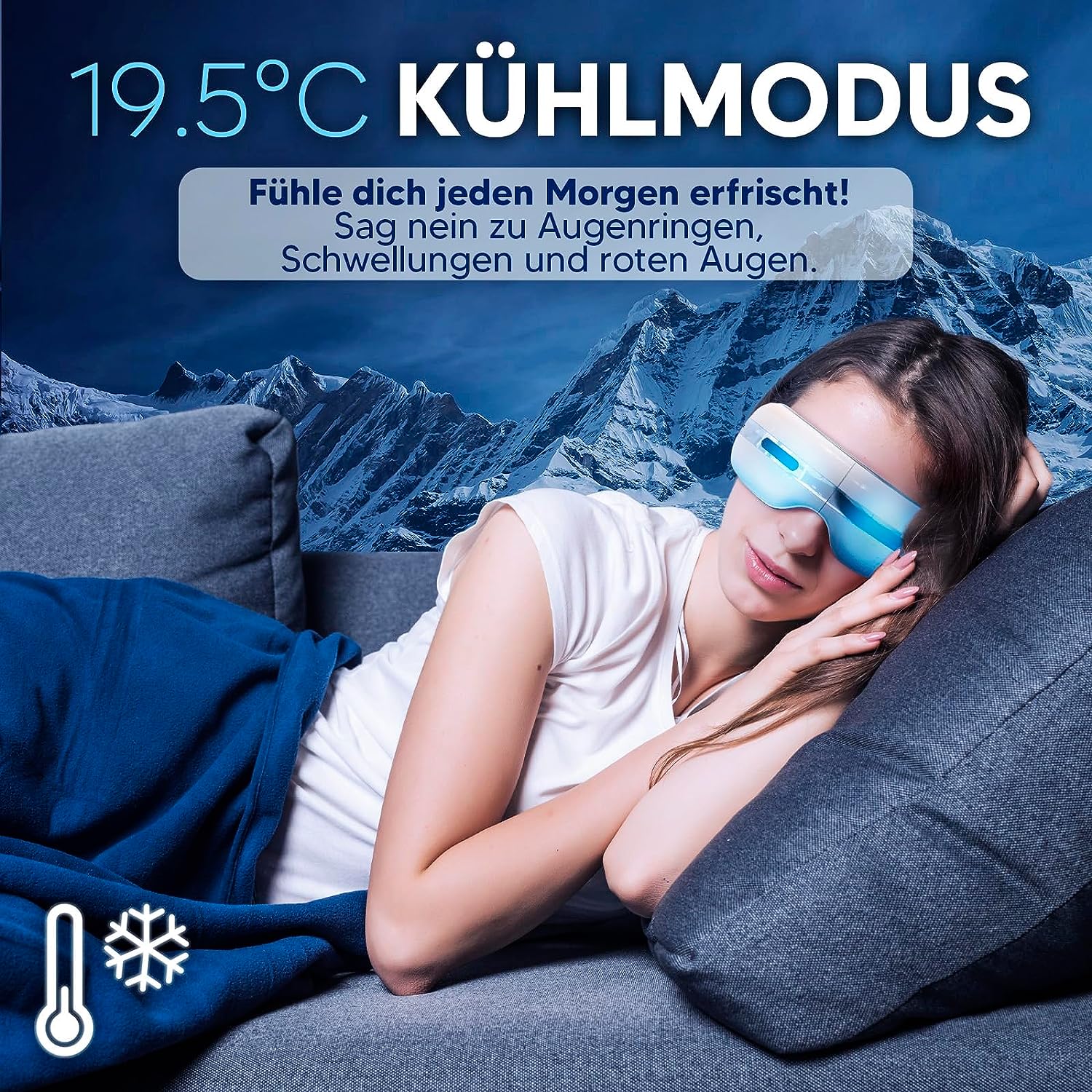 Adamson A70 Augenmassagegerät weiß