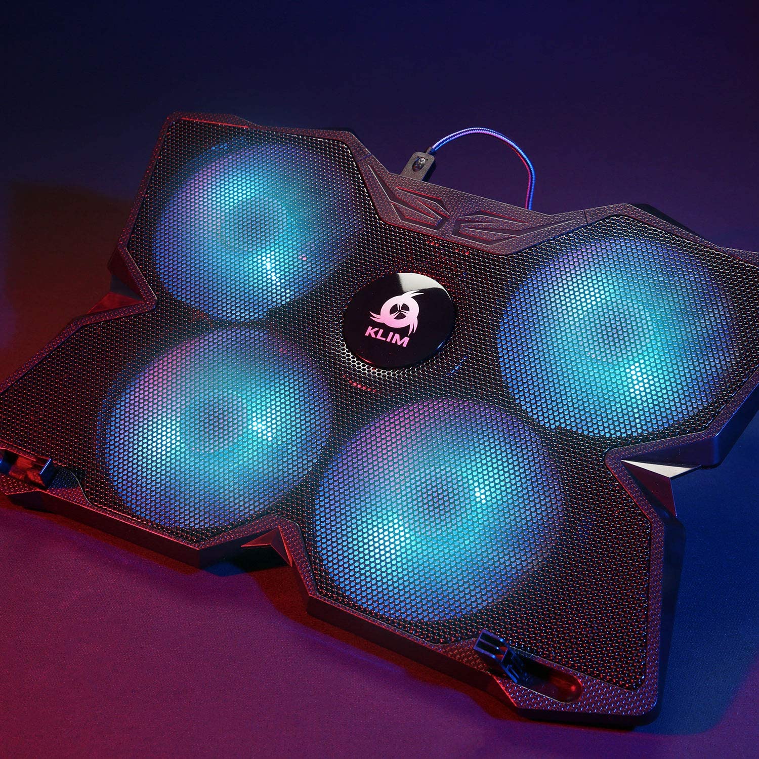 KLIM Wind Cyan Laptop Kühler