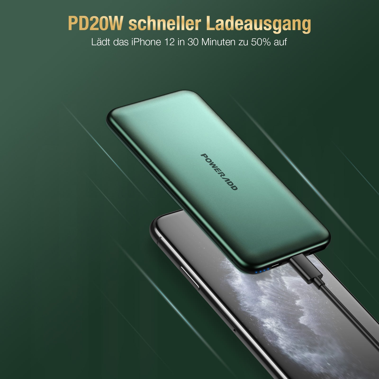 POWERADD EnergyCell Slim 10000 mAh Powerbank