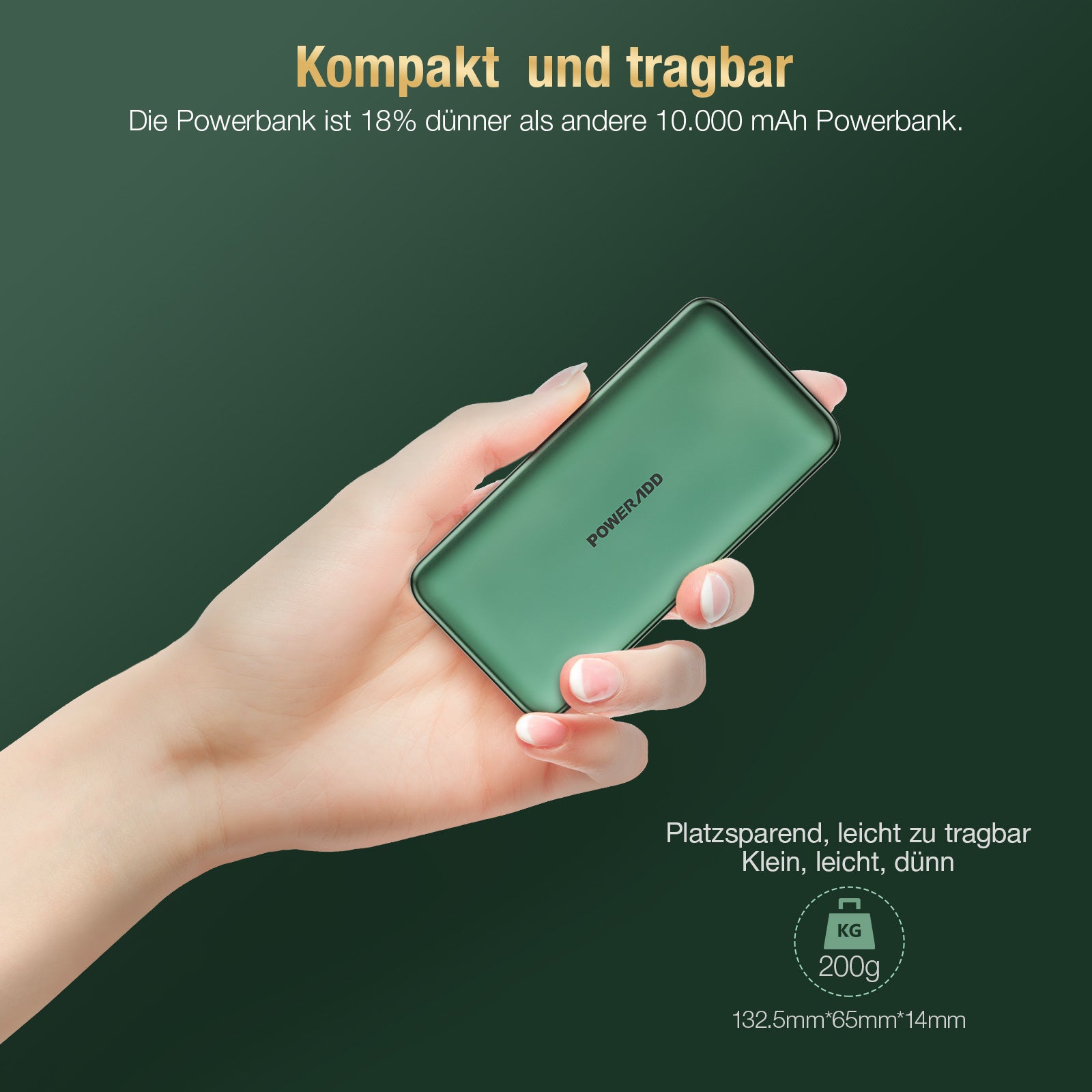 POWERADD EnergyCell Slim 10000 mAh Powerbank