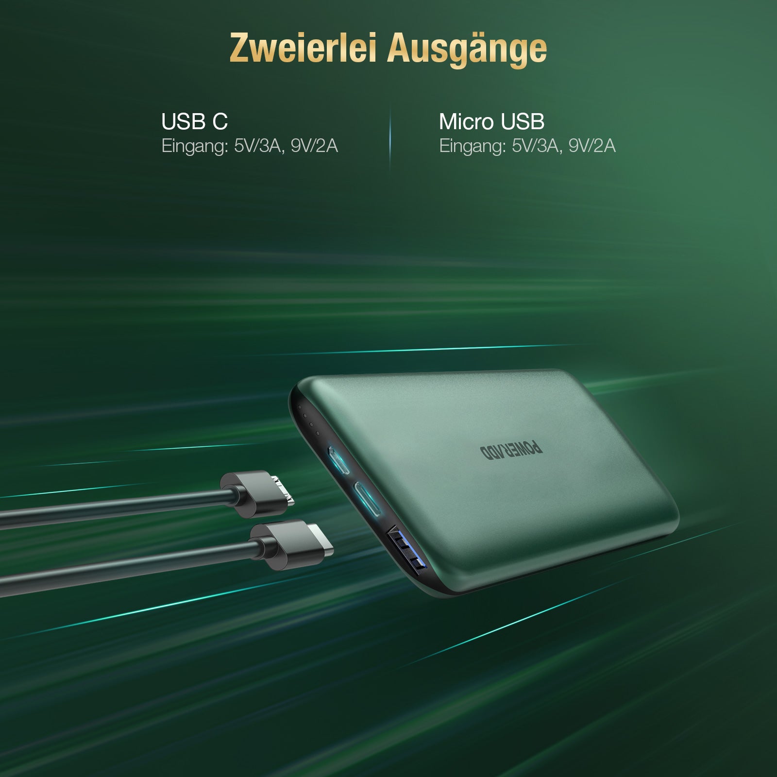 POWERADD EnergyCell Slim 10000 mAh Powerbank