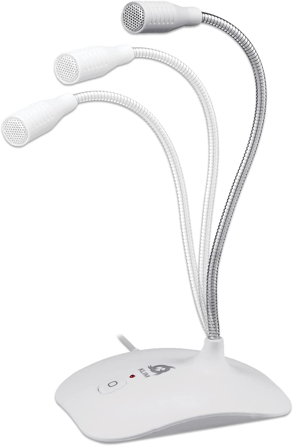 KLIM Talk white PC Standmikrofon