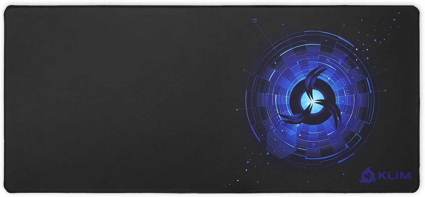 KLIM Logo Mat blue XXL Mauspad