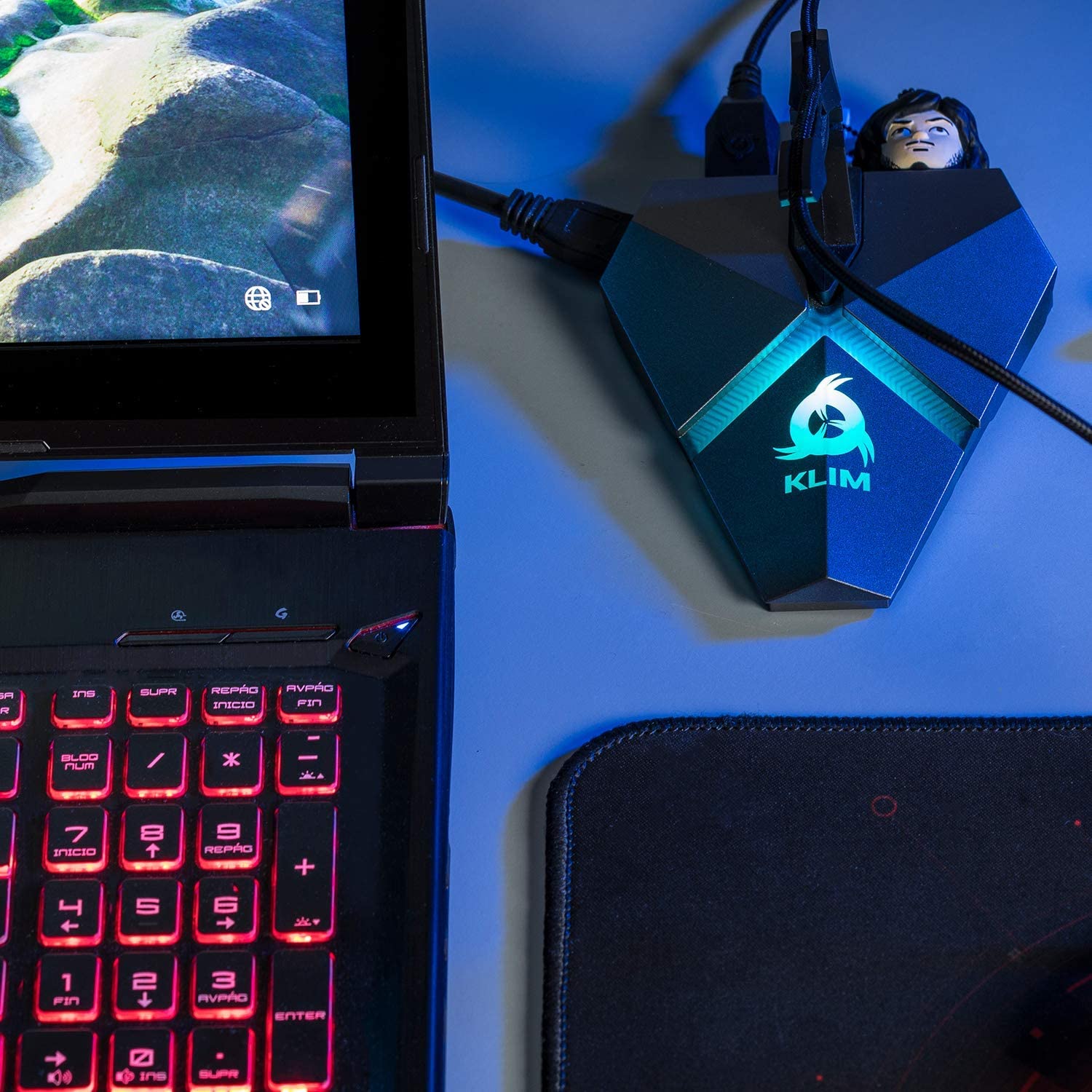 KLIM Bungee Mauskabelhalter