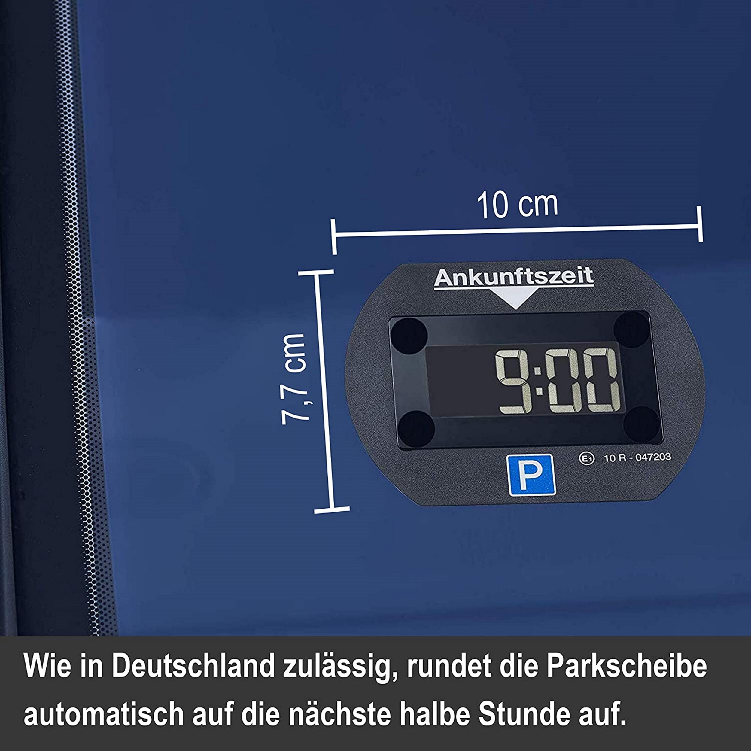 Needit Park Lite Schwarz elektronische Parkscheibe