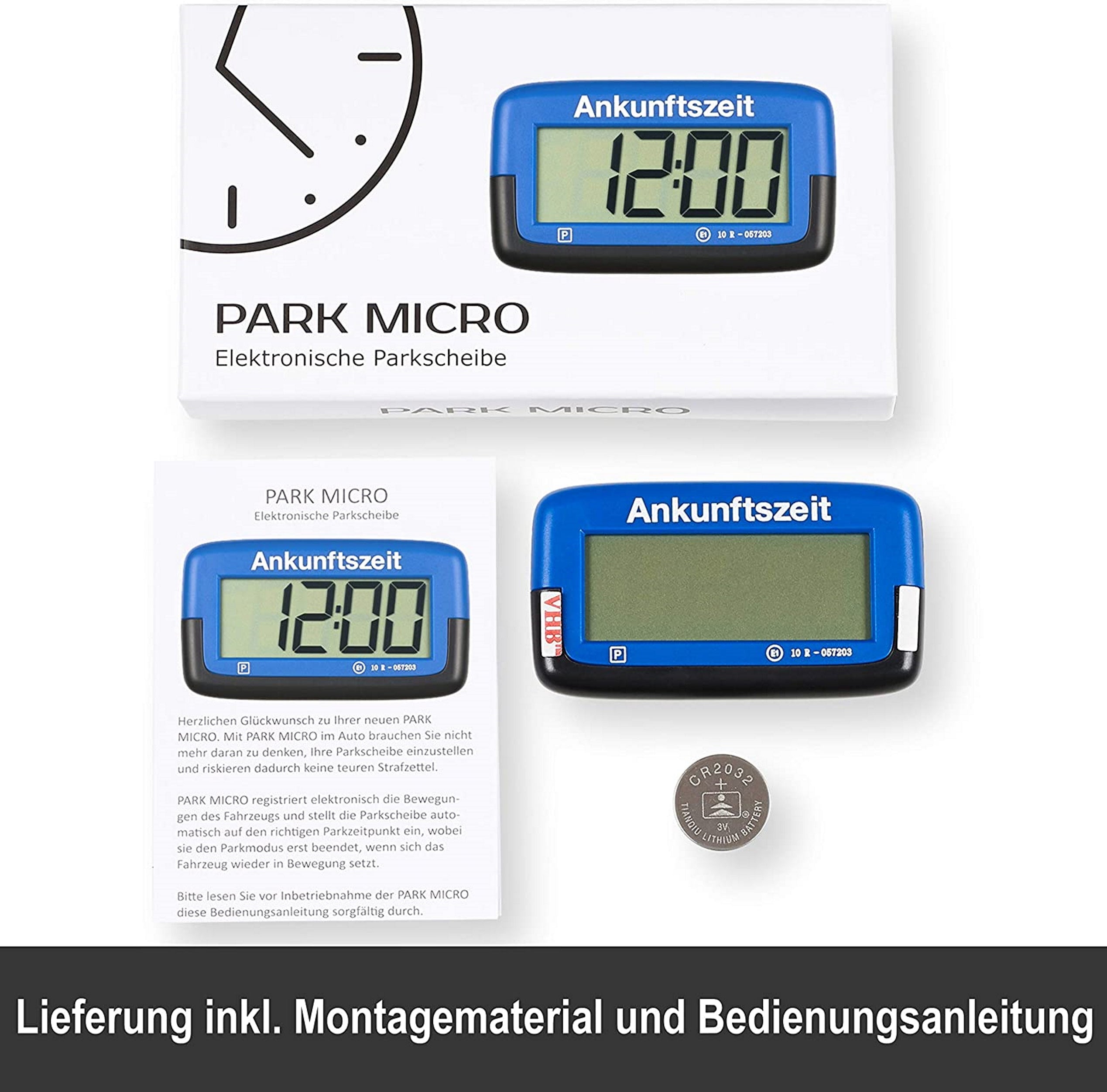 Needit Park Micro elektronische Parkscheibe