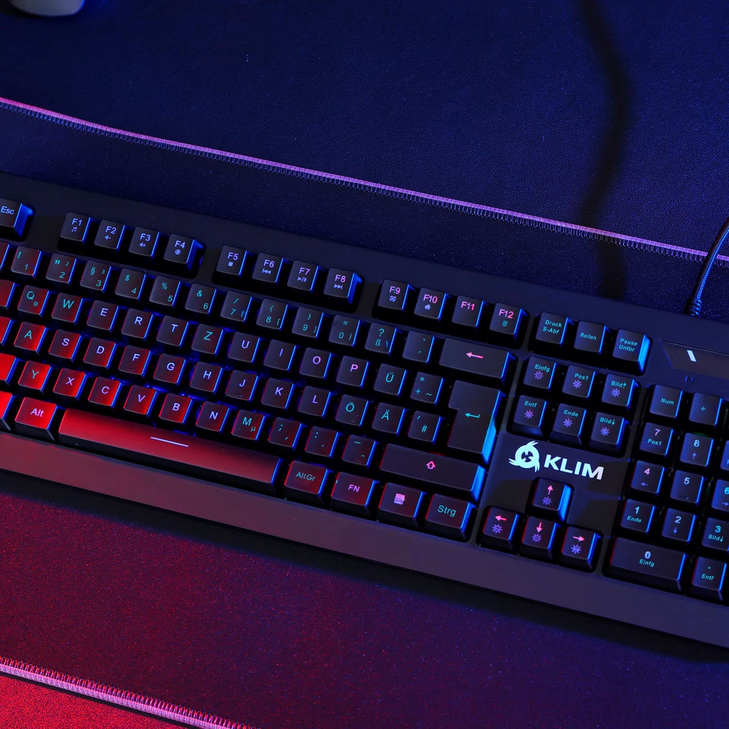 KLIM Domination mechanische Gaming Tastatur