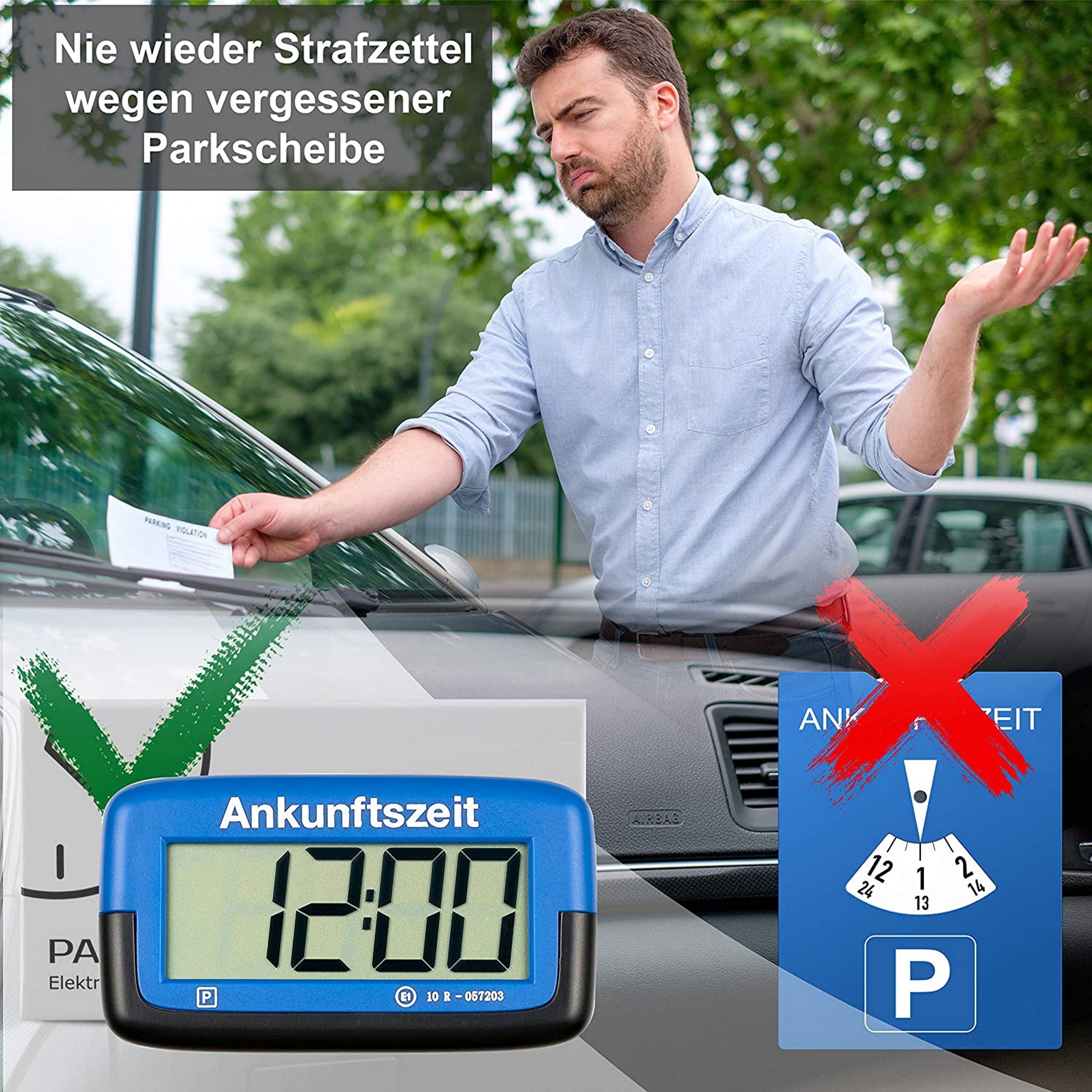 Needit Park Micro elektronische Parkscheibe