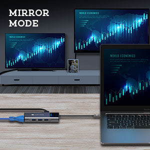 NOVOO USB-C Aluminium Hub 9 Anschlüsse