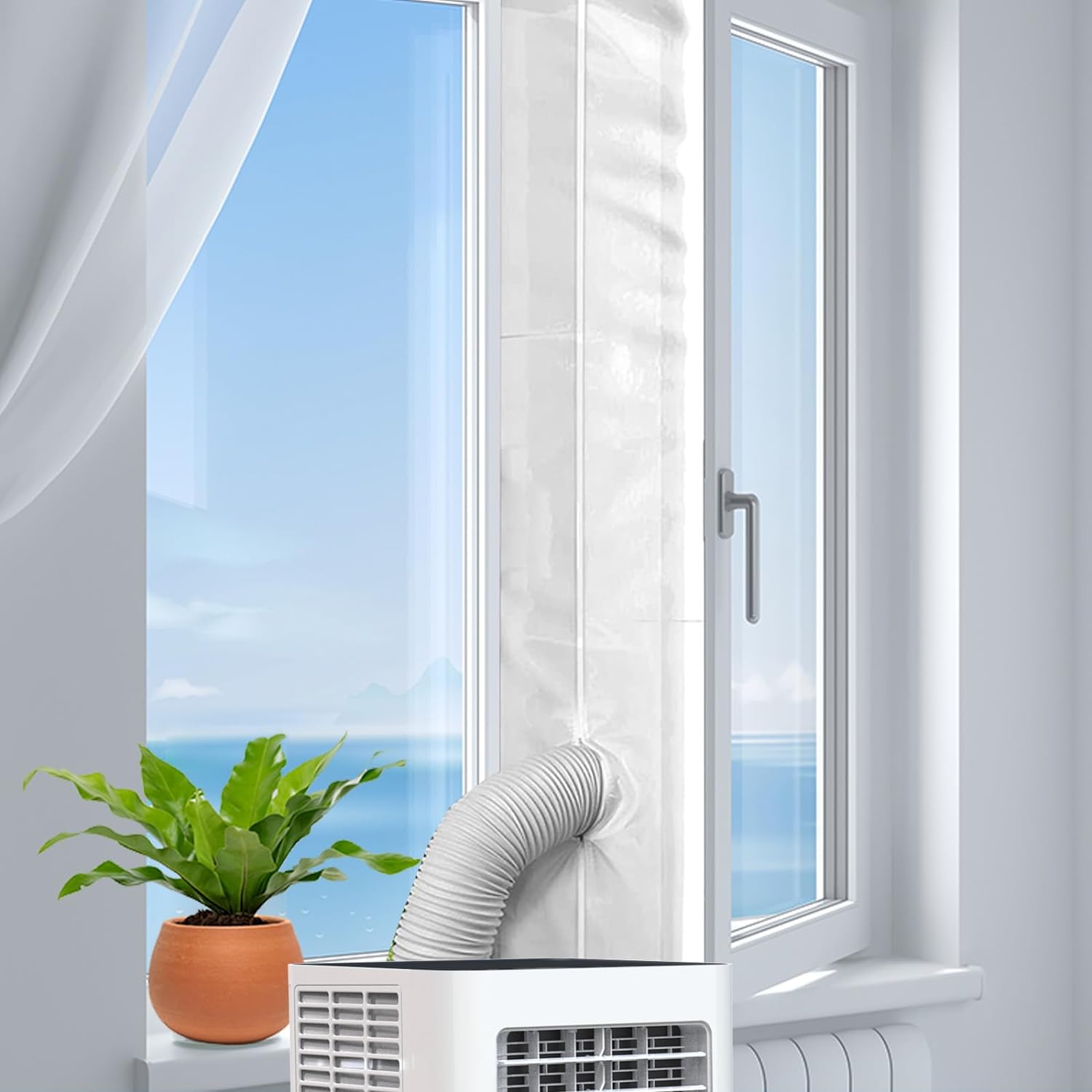 KLIM Fensterabdichtung für mobile Klimageräte