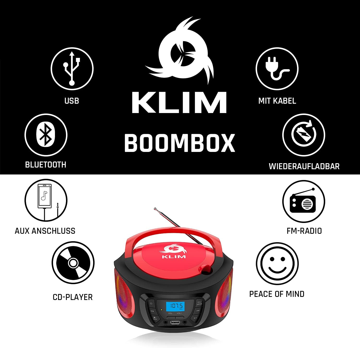 KLIM Boombox Rot