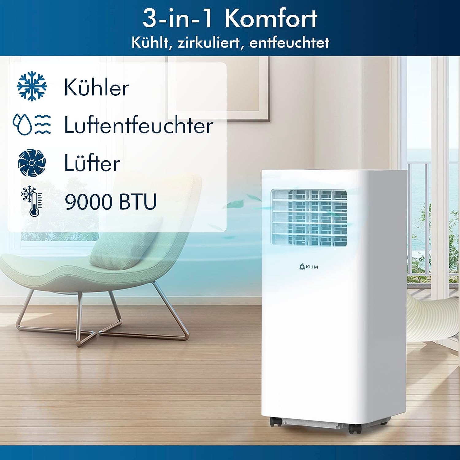 KLIM K9000 Klimaanlage