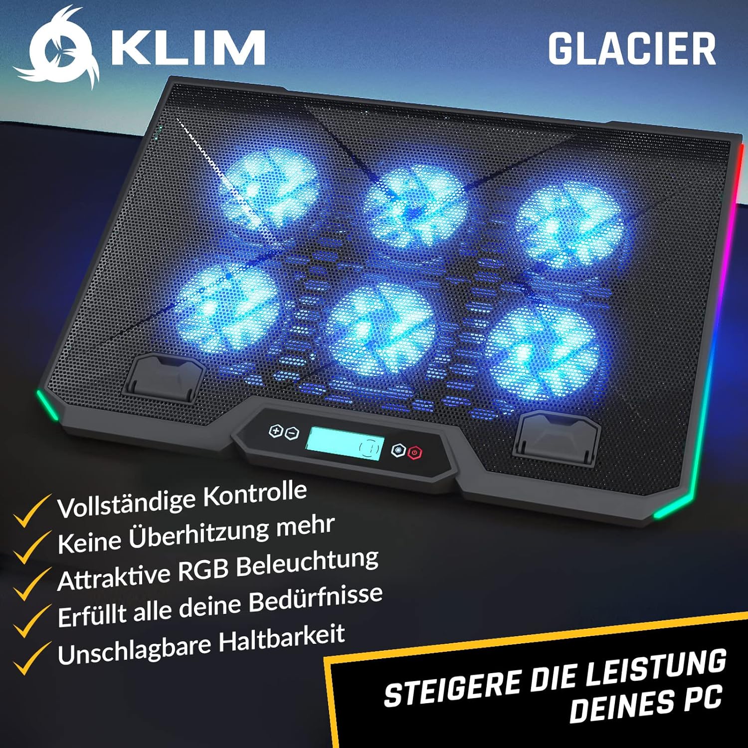 KLIM Glacier Laptop Kühler