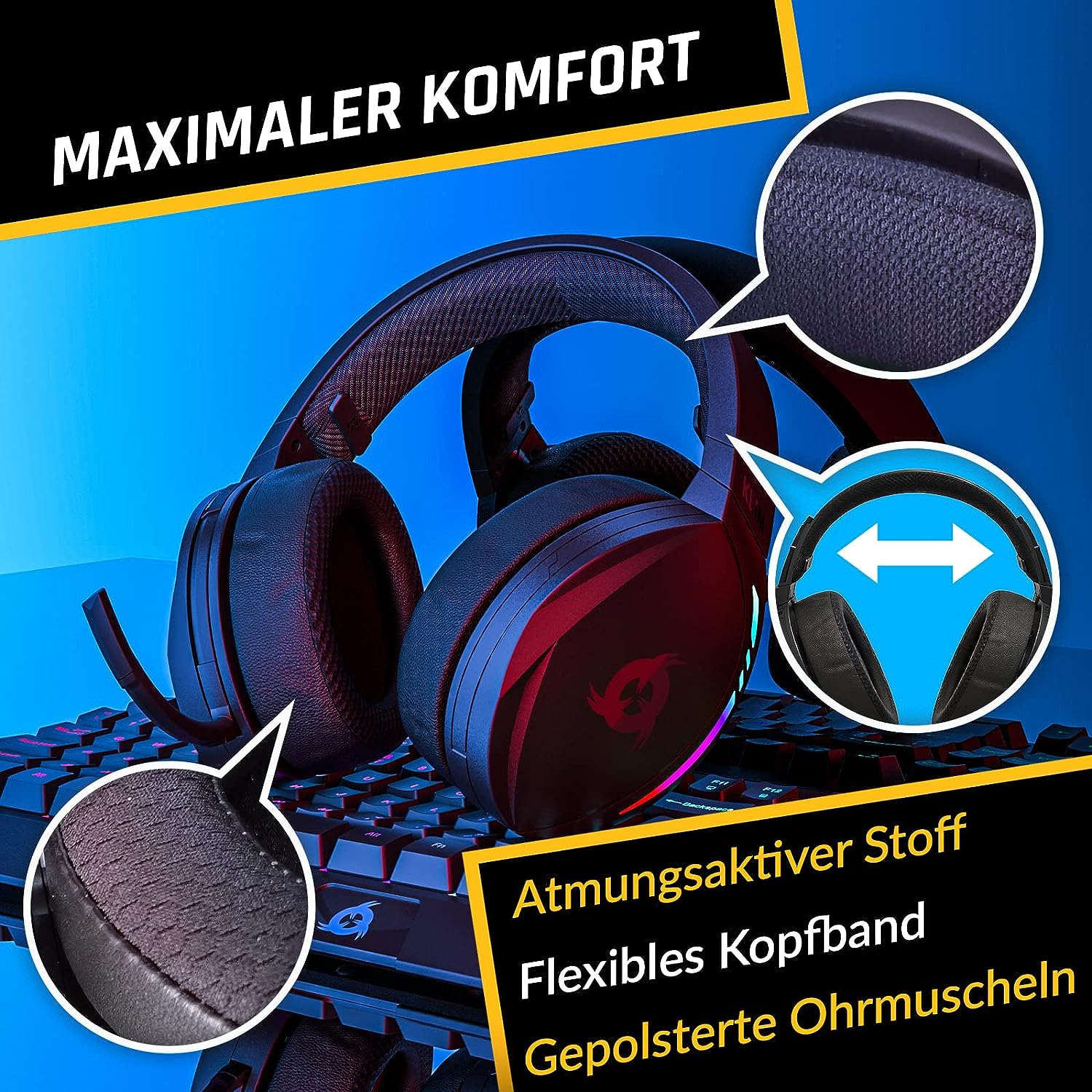 KLIM Panther Gaming Headset