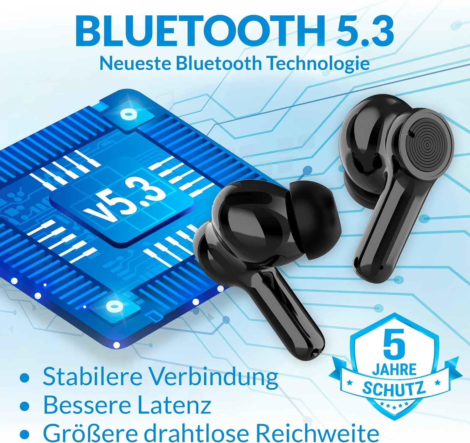 KLIM Pods True Wireless Bluetooth Kopfhörer