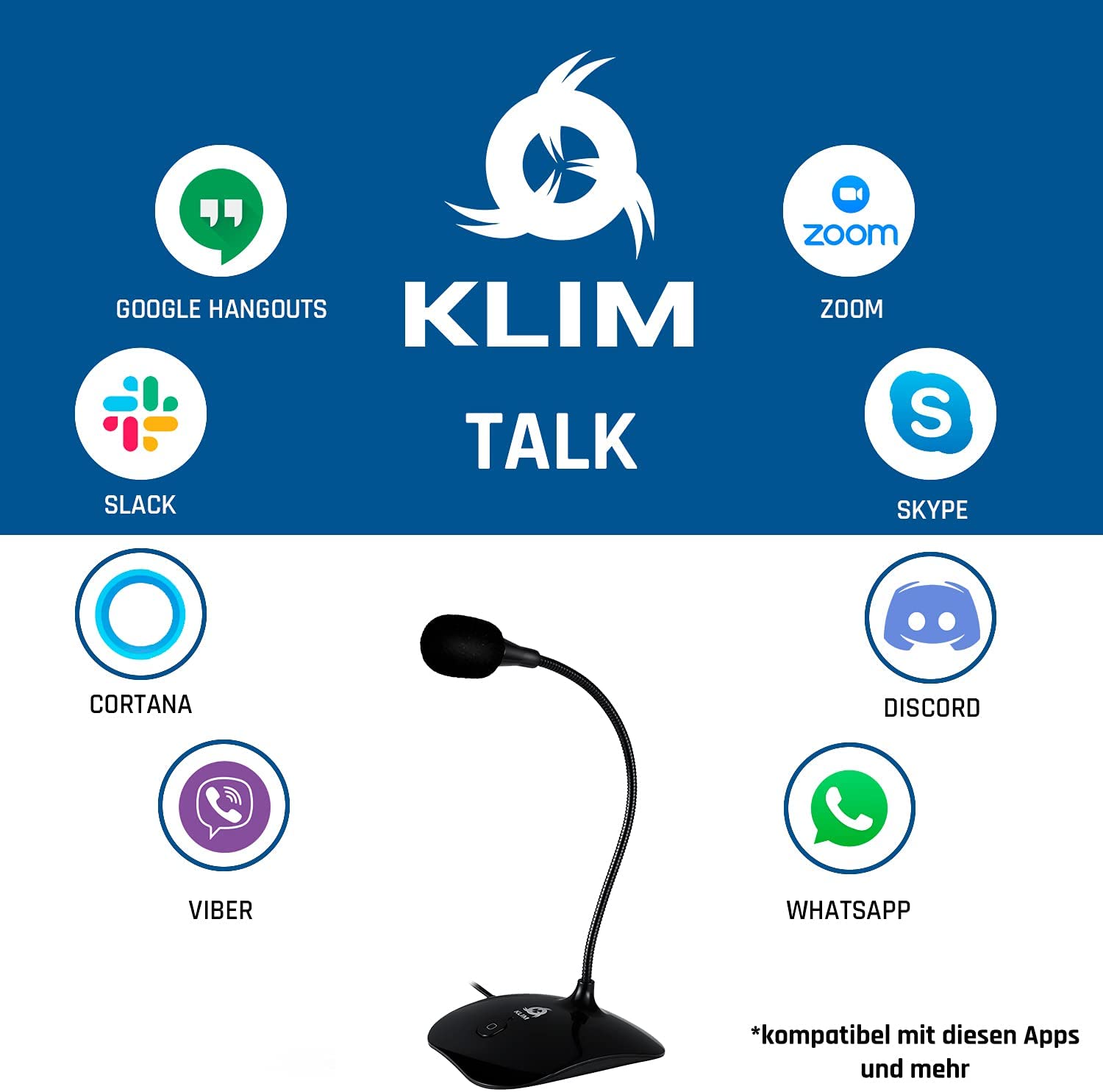 KLIM Talk B PC Standmikrofon