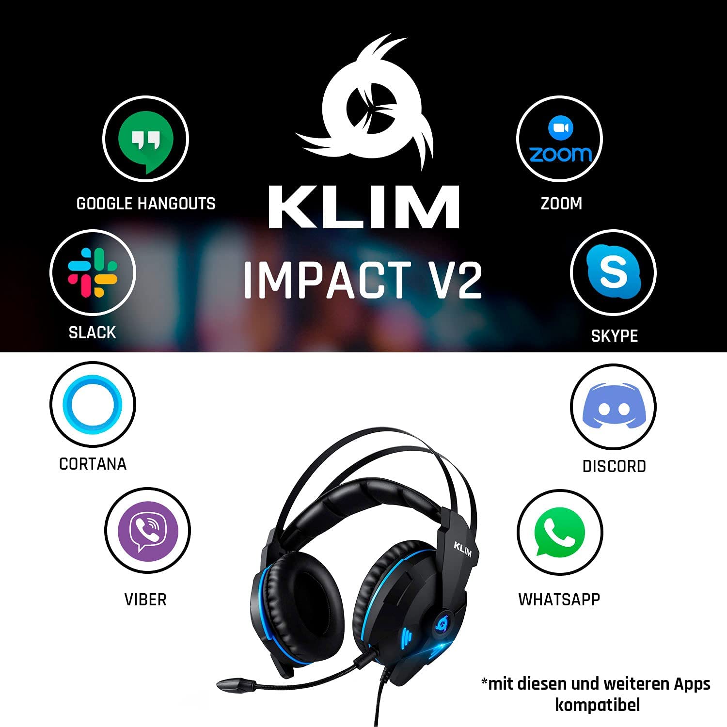 KLIM Impact V2 Gaming Headset